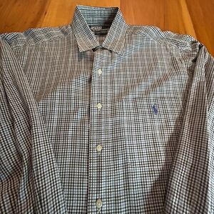 VTG Polo Ralph Lauren Lowell Sport Button Up Shirt . Medium. Plaid. Cotton